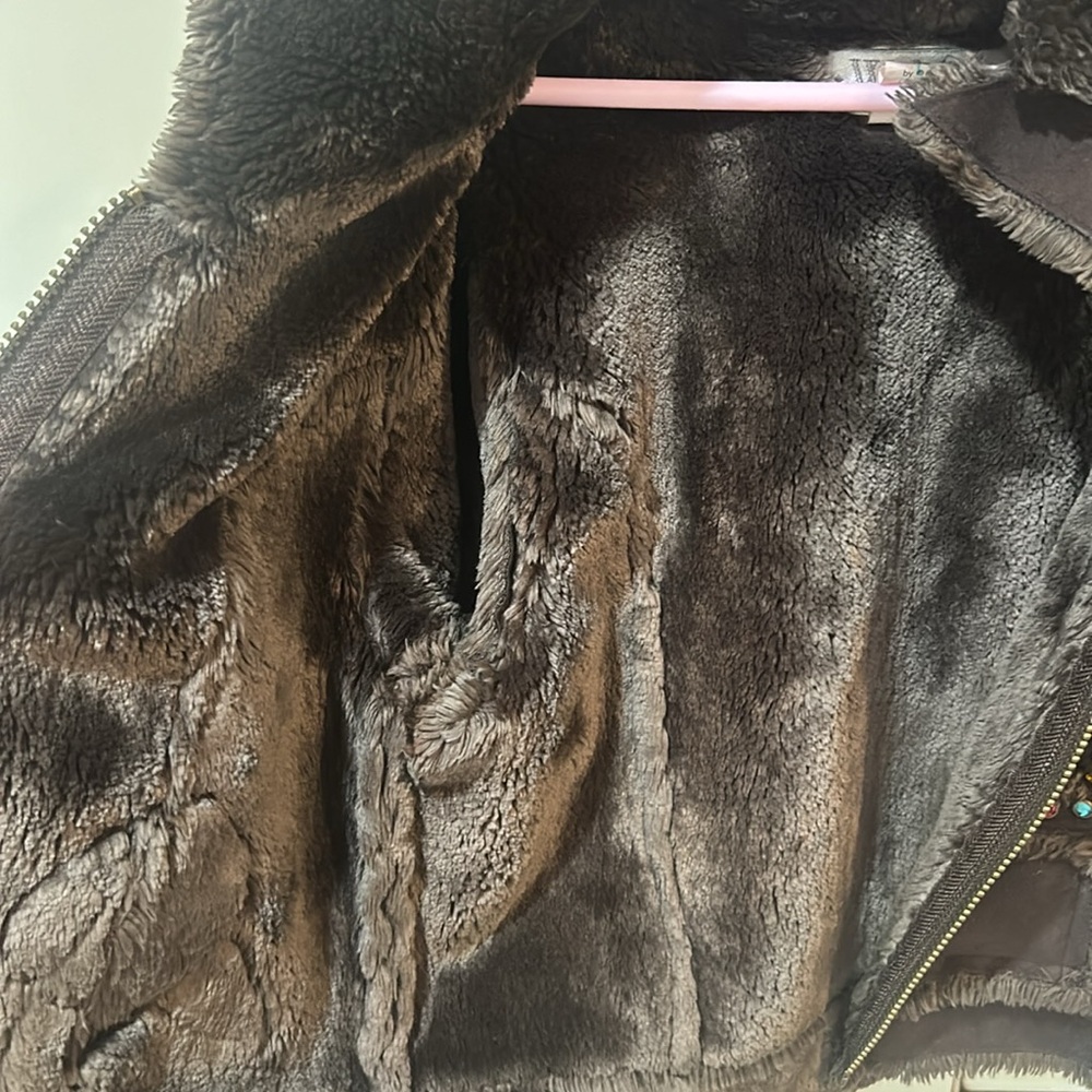 Faux Suede Jacket - Picture 3 of 5